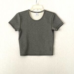 Aritzia TNA Waffle Short Sleeve Tee